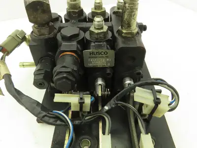 Husco Yale Hydraulic 3-Spool Forklift Mast Control Valve From ERC060GHN36TE084