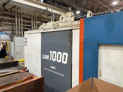 1999 UBE UM1000US HORIZONTAL INJECTION MOULDING MACHINES | INJECTION DEPOT GROUP (8)