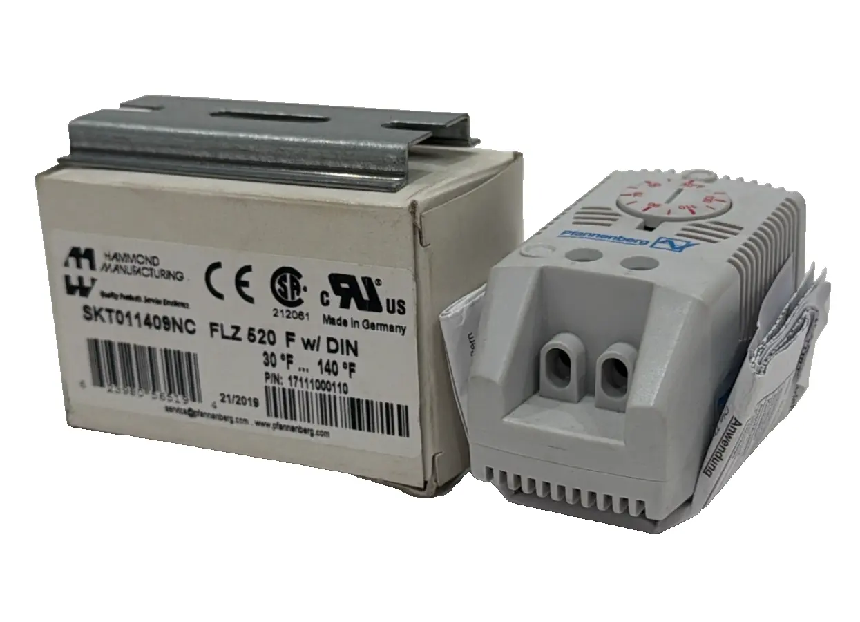 NEW HAMMOND SKT011409NC FLZ 520 F W/DIN THERMOSTAT 17111000110