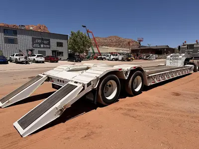 Used 2009 TRAIL KING TK80HDG Lowboy Trailers Utah US | CSS Equipment Sales #1347546