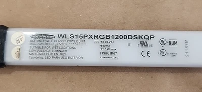 USED Banner WLS15PXRGB1200DSKQP