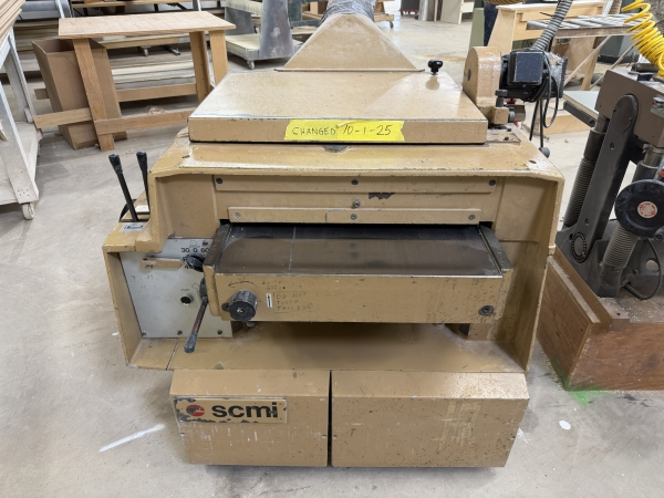 Used SCMI S63 Woodworking Planers Pennsylvania US | RT Machine Company #1062959