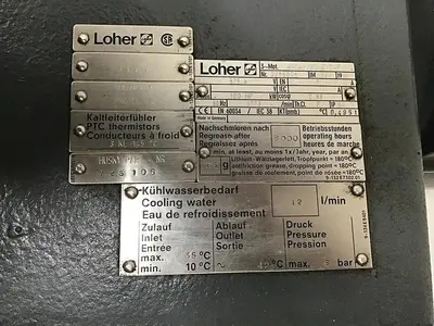 USED LOHER ANWA-250ME-04F