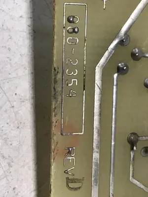 USED SCI 080-2354 REV D