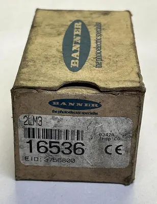 New | in-Stock BANNER 2LM3 Misc Electrical & Power Parts | Surplus Asset Holdings #1218532