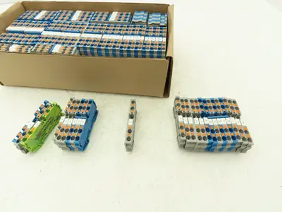 Phoenix Contact PT 4-QUATTRO Terminal Block 4 Wire 800V 4mm² Mixed Lot of 195