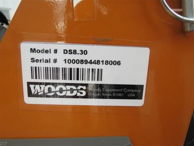 New | in-Stock 2026 WOODS DS8.30 Multi-Spindle Rotary Cutters Pennsylvania US | Zimmerman Farm Service #1410151