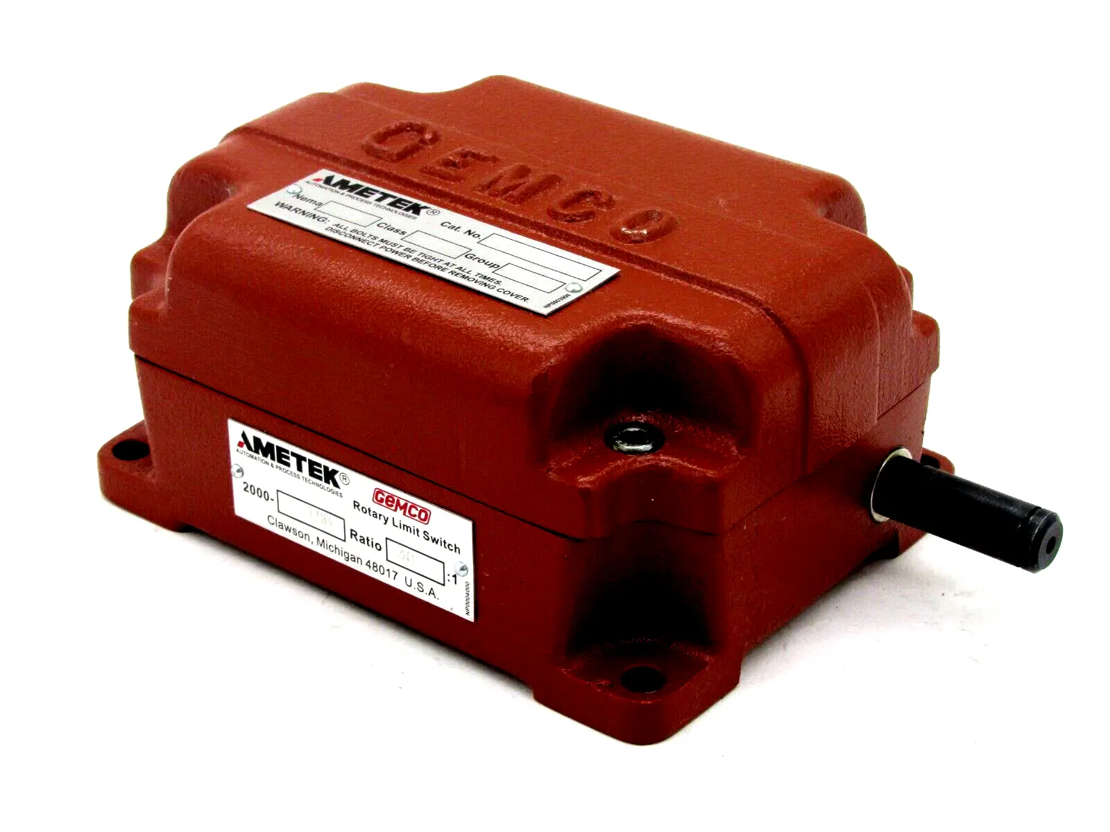 NEW GEMCO AMETEK 2000-19B ROTARY LIMIT SWITCH 200019B