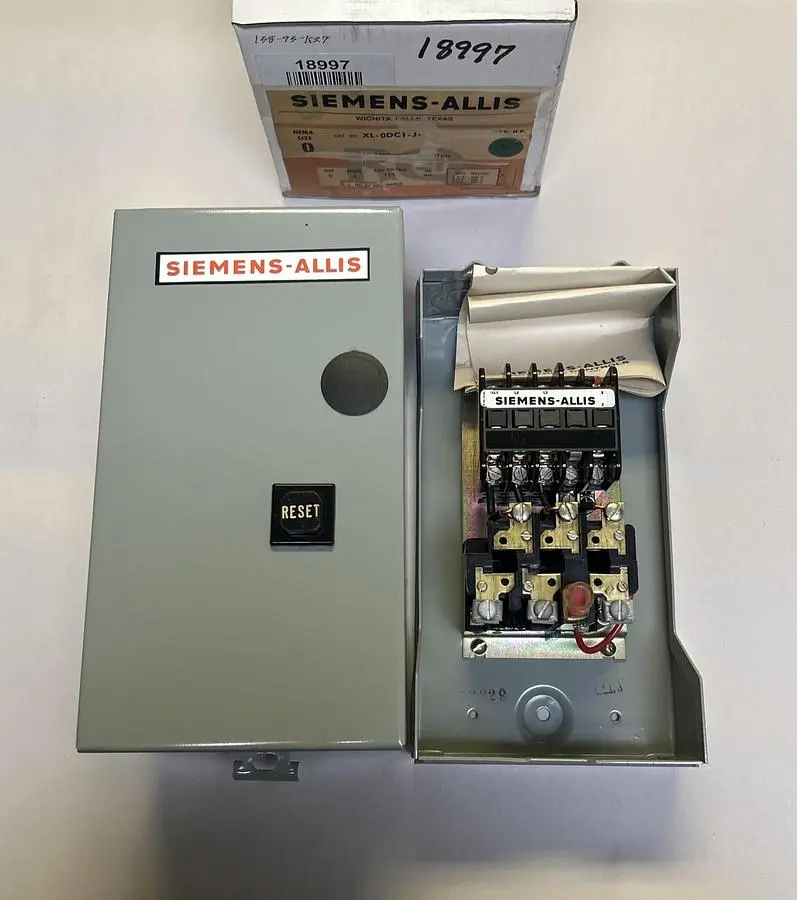 New | in-Stock SIEMENS XL-0DC1-J-H Starters | Surplus Asset Holdings #1204312