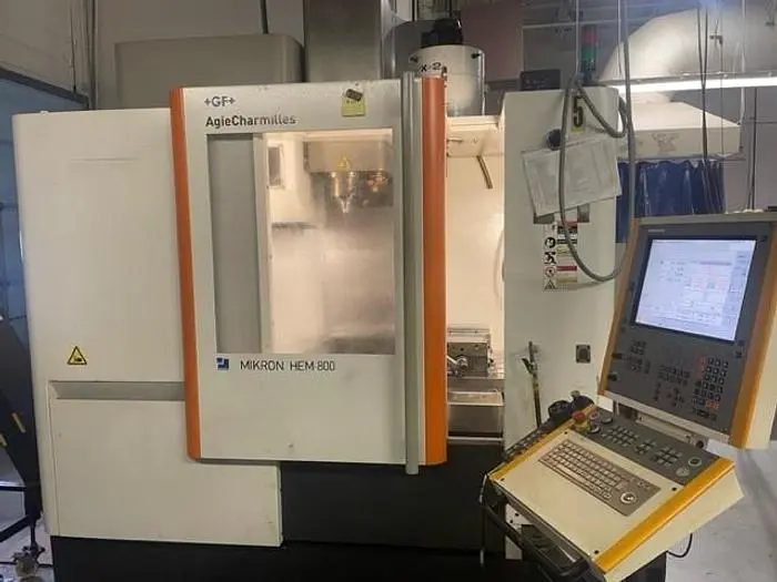Used 2012 MIKRON HEM 800 Vertical Machining Centers Michigan US | Industrial Machinery NJ LLC #942702
