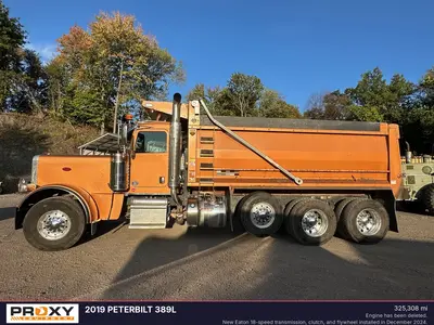 Used 2019 PETERBILT 389L Dump trucks Pennsylvania US | Proxy Equipment #1378473