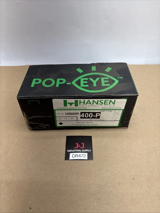 New | in-Stock Hansen H5600R/400-P HVAC Parts and Equipment Indiana US | J&J Industrial Supply #869783