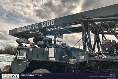 Used 1979 DEMAG TC1200 Truck-Mounted Cranes Louisiana US | Proxy Equipment #1382975