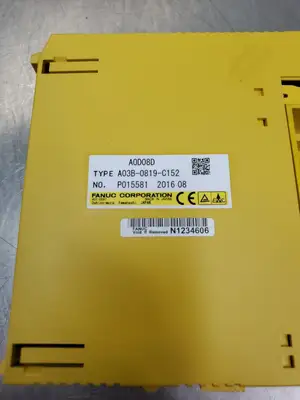 Used FANUC A03B-0819-C152 (A0D08D) I/O Module Input / Output Modules South Carolina US | Palmetto Automation #1505351
