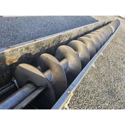 Used 23" dia. X 31' long Stainless Steel Industrial Screw Auger Conveyor