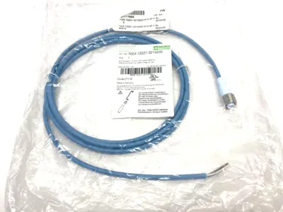 NEW MURRELEKTRONIK SINGLE ENDED M12 STEEL FEMALE CORDSET 0° A-COD