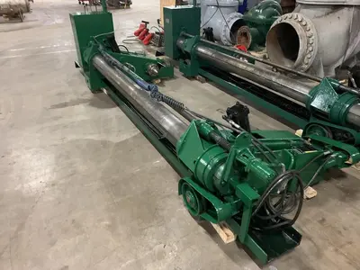 Used 1978 S & S UNWIND STANDS Corrugating Line Roll Stands Pennsylvania US | Global Equipment International, LLC #1264793