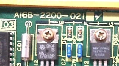 USED FANUC A16B-2200-021 CONTROL BOARD A16B2200021