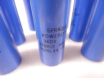 Used SPRAGUE POWERLYTIC _UNKNOWN_ Capacitors | OCO Industrial #1599391