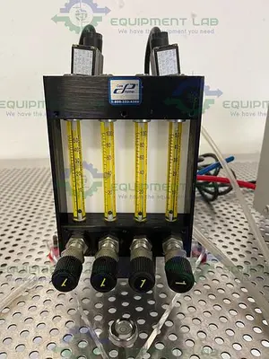USED APPLIKON ADI 1030 BIO CONTROLLER W/ WATSON MARLOW 101U/R, COLE PARMER FLOWMETER