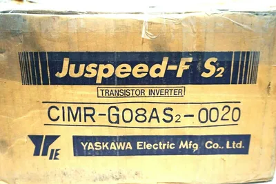 NEW YASKAWA CIMR-G08AS2-0020 JUSPEED-F TRANSISTOR INVERTER SER.S2 CIMRG08AS20020