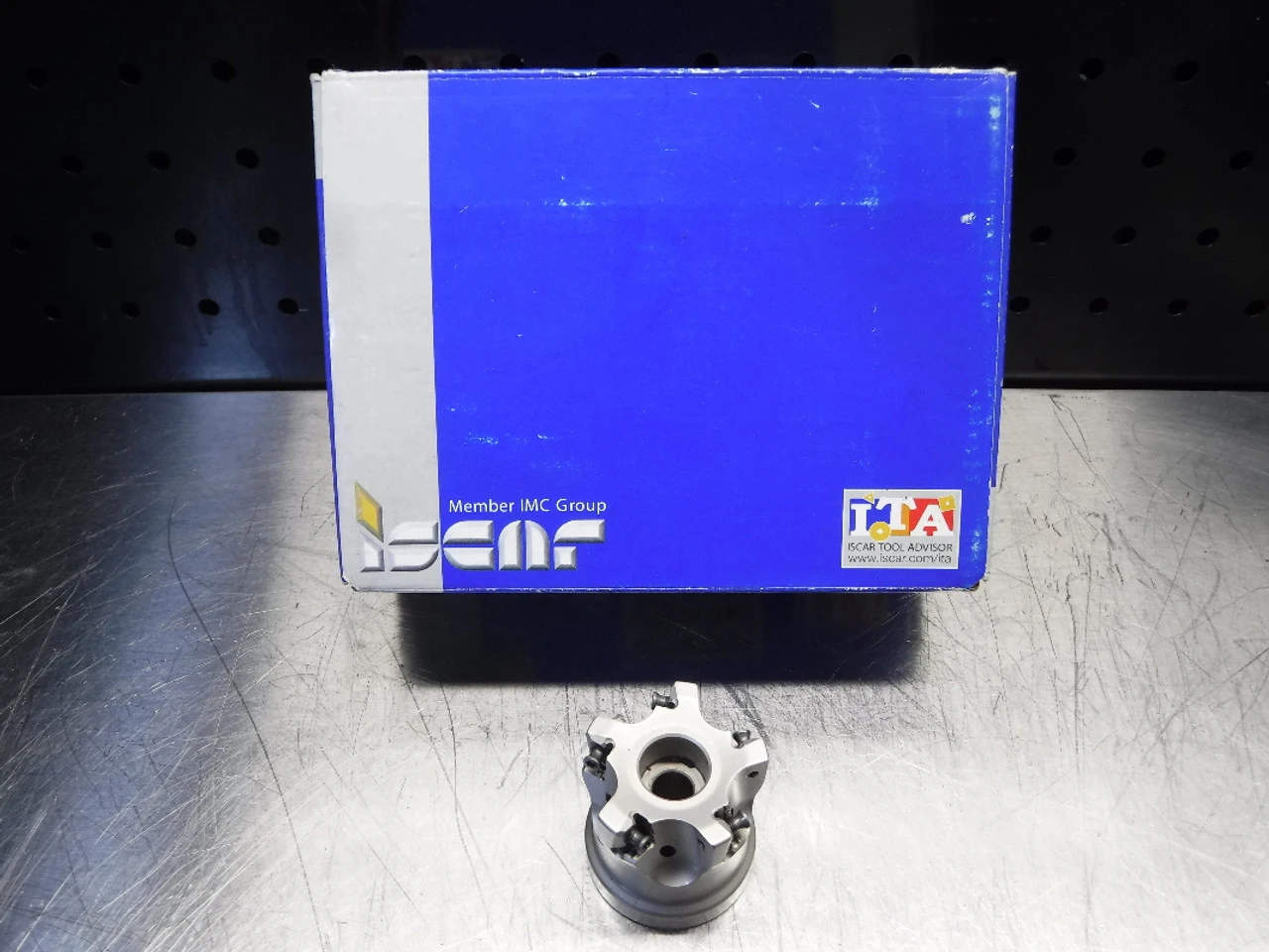 Iscar 40mm Indexable Facemill 16mm Arbor T490 FLN D040-05-16-R-13 (LOC2293A)