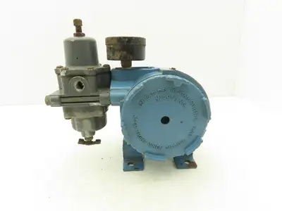 Fisher-Rosemount 846DS1J1K5 Transducer Current - Pressure 3-15PSI Mount Unusable