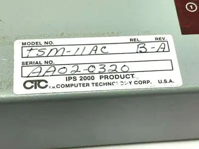TSM-11AC | Computer Technologies Corporation  I/O Module - Used