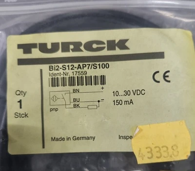 NEW Turck BI2-S12-AP7/S100