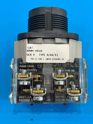 A / B 800H-HR2A SELECTOR SWITCH SER. F 800HHR2A NEW, SURPLUS