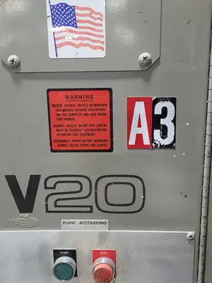 Used WELLSAW V20 Vertical Band Saws Kentucky US | Aucto #578110