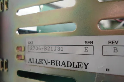 ALLEN BRADLEY 2706-B21J31 DISPLAY SER. E REV. B 2706B21J31