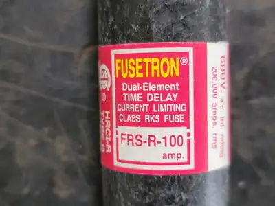 USED FUSETRON FRS-R-100