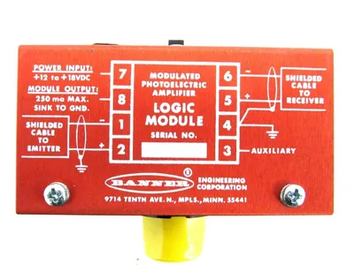 NEW BANNER MB5-14 PHOTOELECTRIC AMPLIFIER 16337 MB514
