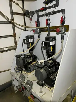 Water Treatment System w/ Clarifiers, Sand Filters, & Disc Filter