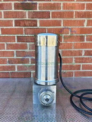 USED STAINLESS MOTORS PG2G14N04B1TG3 WASHDOWN DUTY MOTOR W/ SPIRAL BEVEL REDUCER 3PH