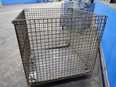 48" X 46" X 42" Collapsible Wire Basket