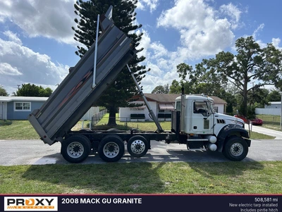 Used 2008 MACK GU GRANITE Dump trucks Florida US | Proxy Equipment #1377952