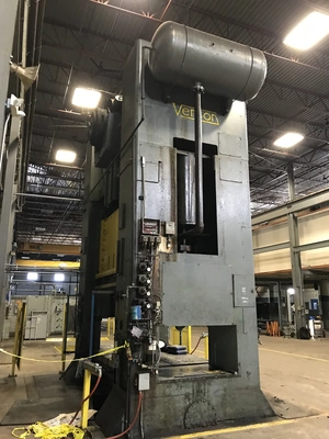 1964 VERSON S4-600-108-72T Straight Side Double Crank Press | Universal Press & Machinery (UPM) (7)