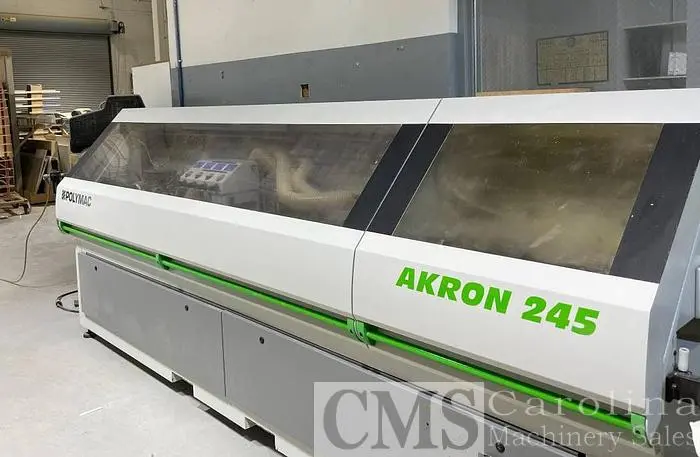 Used BIESSE AKRON 245 EDGEBANDER Edge Banders | CAROLINA MACHINERY SALES #421299