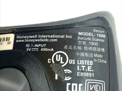 Used Honeywell Xenon Barcode Scanner High Density HD Black NO CABLE Barcode Scanners Michigan US | Maverick Industrial Sales #1394916