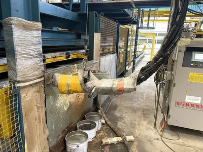 USED MANNI / CANNON POLYURETHANE PRESS FOR SANDWICH PANELS