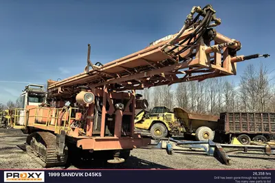 Used 1999 SANDVIK D45KS Drill Rigs Kentucky US | Proxy Equipment #1385146