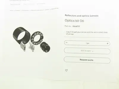 Sick 1068496 Lector65x Image Based Code Reader 24VDC w/Optics Kit 06