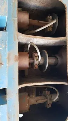 USED EMSCO F-650 TRIPLEX MUD PUMP