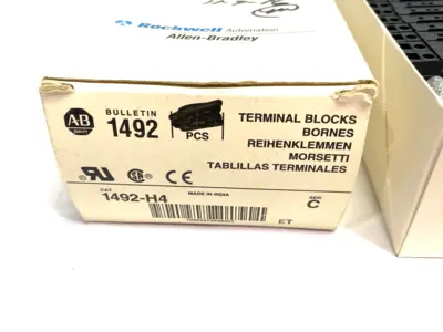 USED ALLEN-BRADLEY SER. C SINGLE CIRCUIT FUSE TERMINAL BLOCK