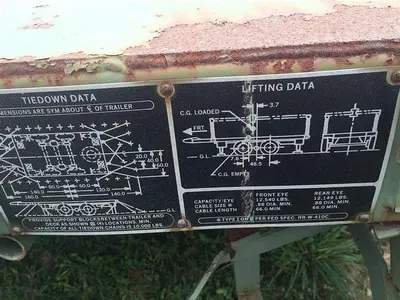 Used AFTERMARKET FLATBED TRAILER Flatbed Trailers Pennsylvania US | East West Machinery & Drilling #1415619