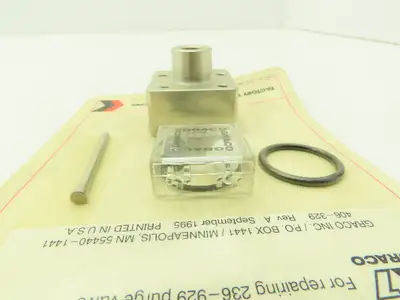 Graco 238-242 OEM Repair Kit  - For Purge Valve 236-929