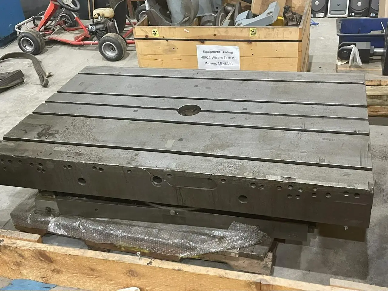 GIDDINGS & LEWIS 36 X 60 HYDROSTATIC INDEX TABLE