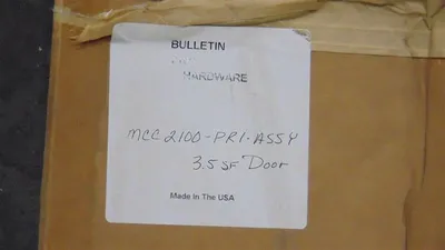 Allen Bradley MCC 2100-PRI-ASSY 3.5 SF CENTERLINE Motor Control Center Door New NIB